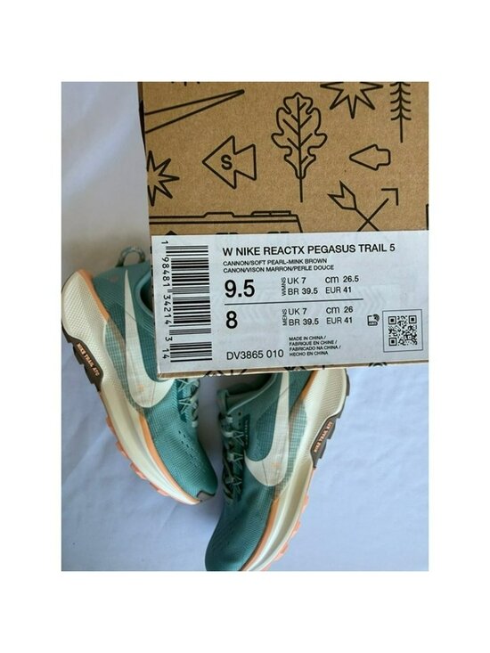 * 8 MEN\'S NIKE REACTX PEGASUS TRAIL 5 DV3865-010 CANNON / SOFT PEARL main image 6